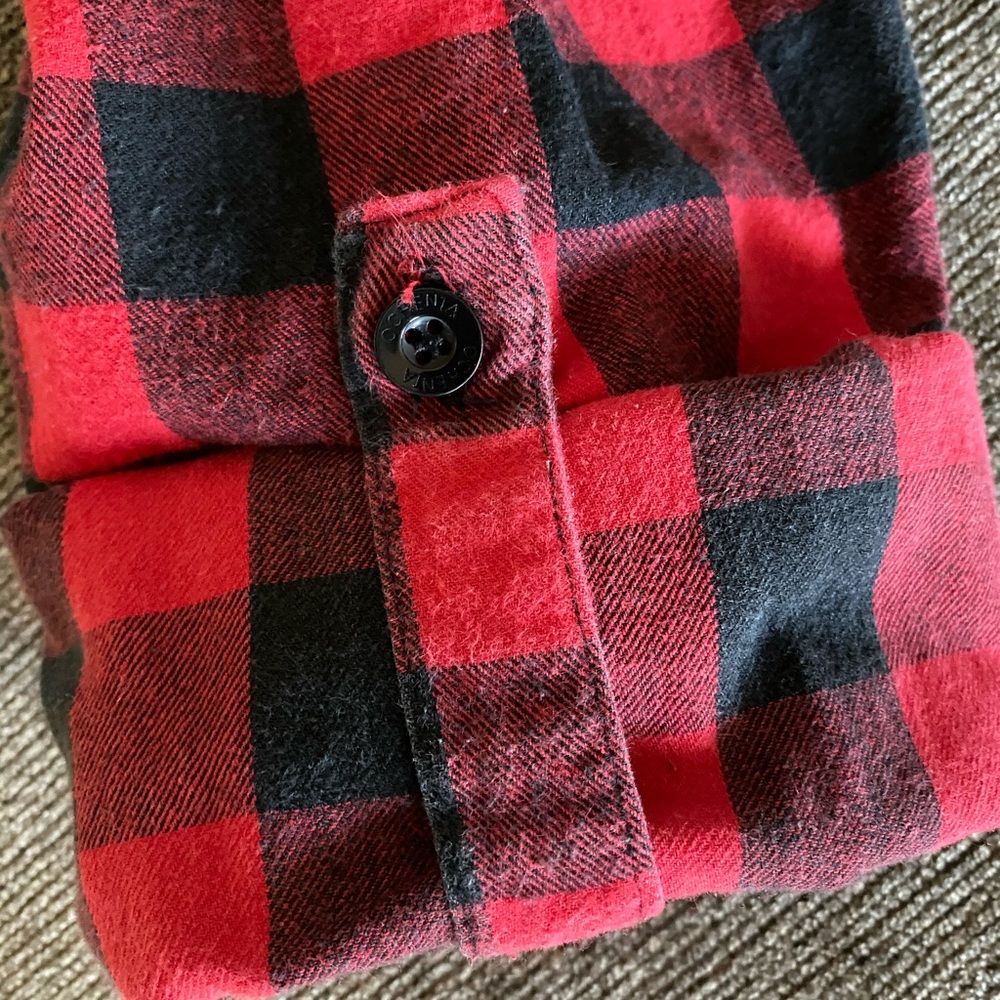 Ochenta button down flannel - Picture 6 of 7